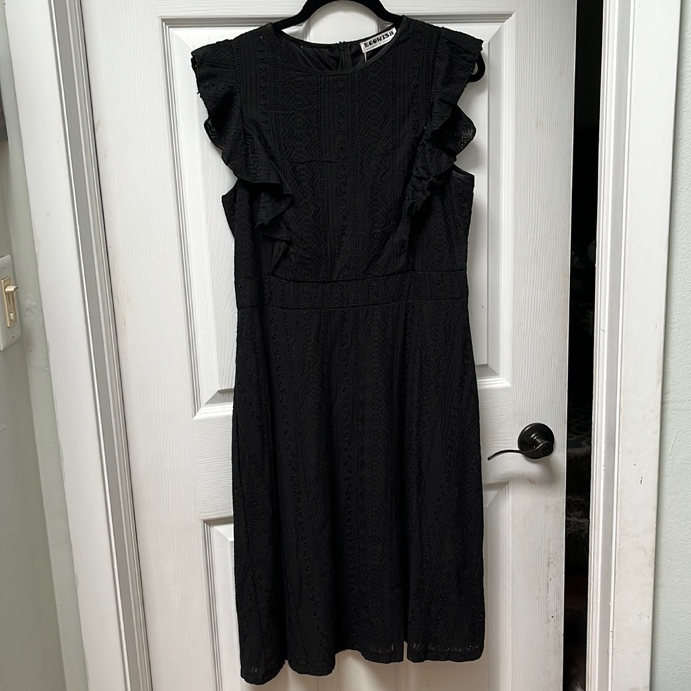Nwt size large black dress
